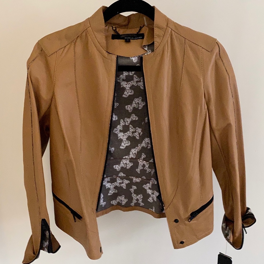 NWT! Wilson Leather Jacket